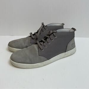 Timberland Men's Groveton Sneaker Boots Leather Nubuck Grey Size 11